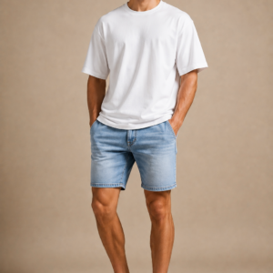 Premium Slim Fit Denim Shorts
