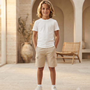 Premium Cotton Cargo Shorts