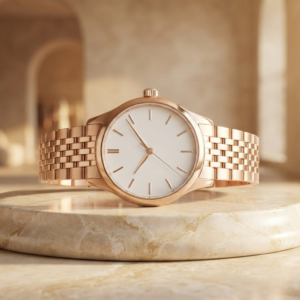 Elegant Rose Gold Watch