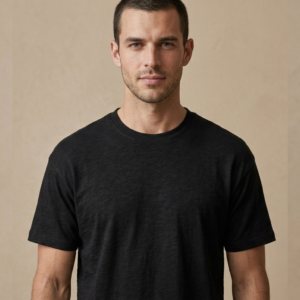 Classic Cotton Crew Neck T-Shirt