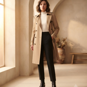 Women's Premium Classic Trench Coat