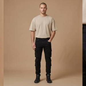 Premium Cargo Denim Jeans