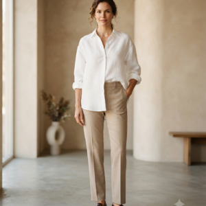 Women's Premium Linen Oversized Shirt