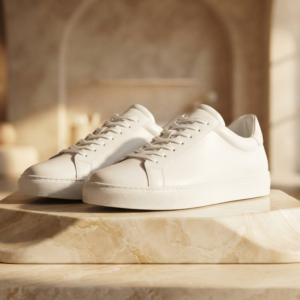 Bella White Luxury Sneakers