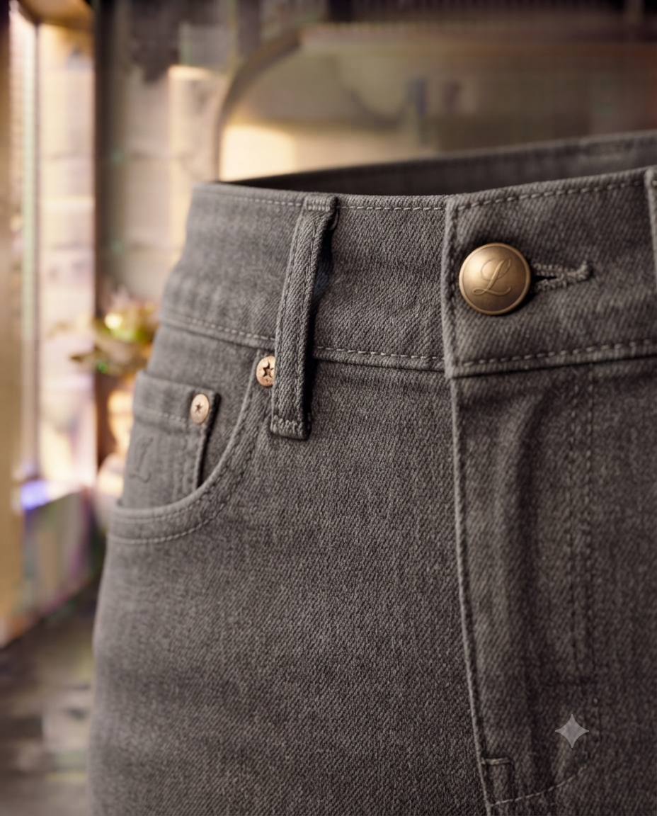 Women's Premium Straight Fit Jeans - Image 4